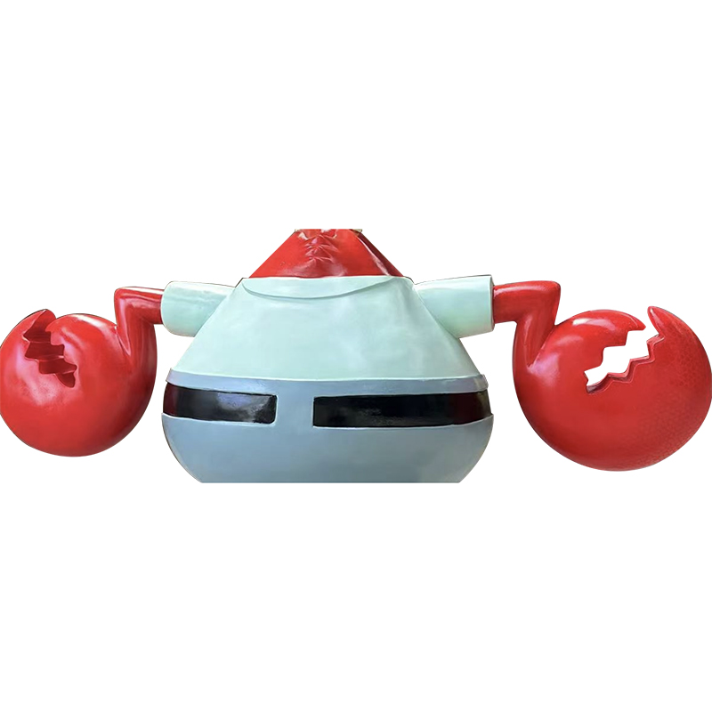 An tUasal Krabs Dealbh Figurine SpongeBob Inbhailithe do lucht leanúna & decor baile An tUasal Krabs Dealbh Figurine SpongeBob Inbhailithe do lucht leanúna & decor baile